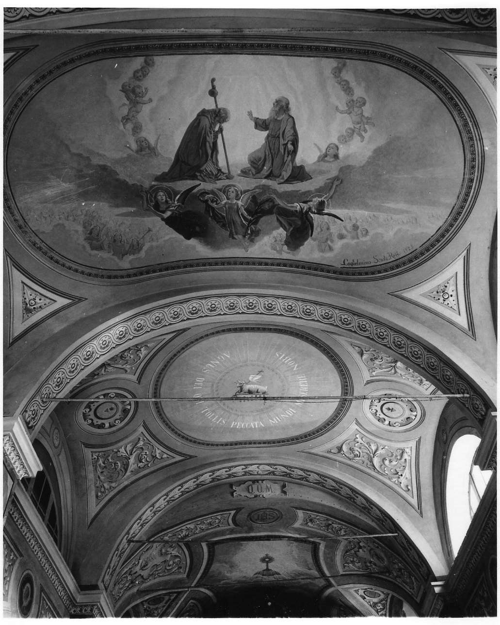 ostia raggiata (dipinto) di Guglielmino Luigi (primo quarto sec. XX)