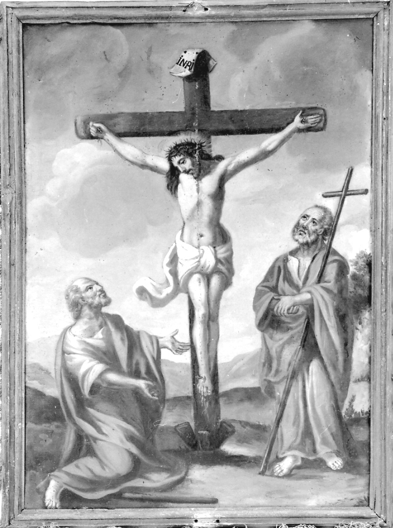 stendardo processionale, opera isolata - ambito piemontese (secondo quarto sec. XIX)