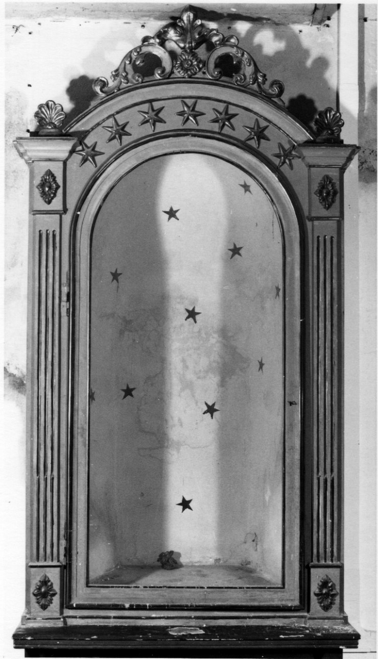 mostra di nicchia, opera isolata di Biè Paolo (secondo quarto sec. XIX)