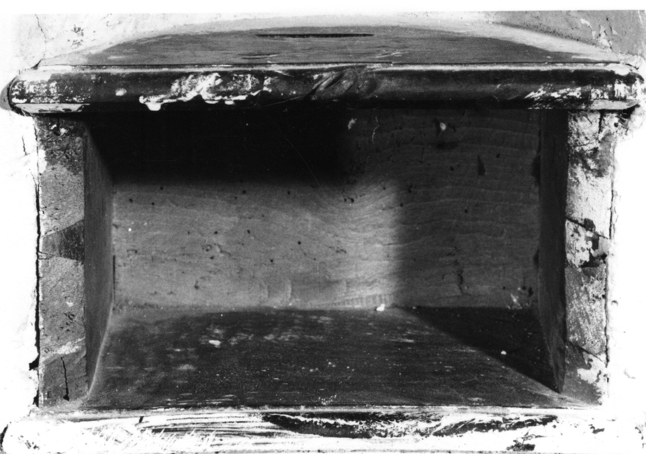 cassetta per elemosine, serie - ambito piemontese (sec. XIX)