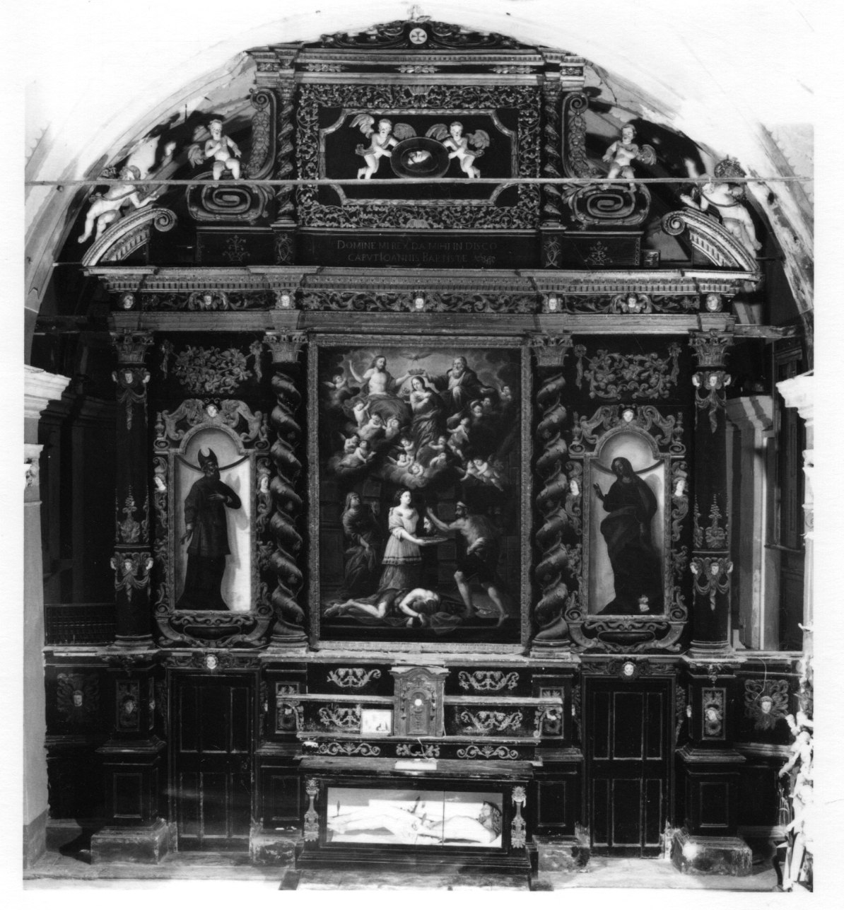 altare maggiore, opera isolata di Marco Pietro (ultimo quarto sec. XVII)