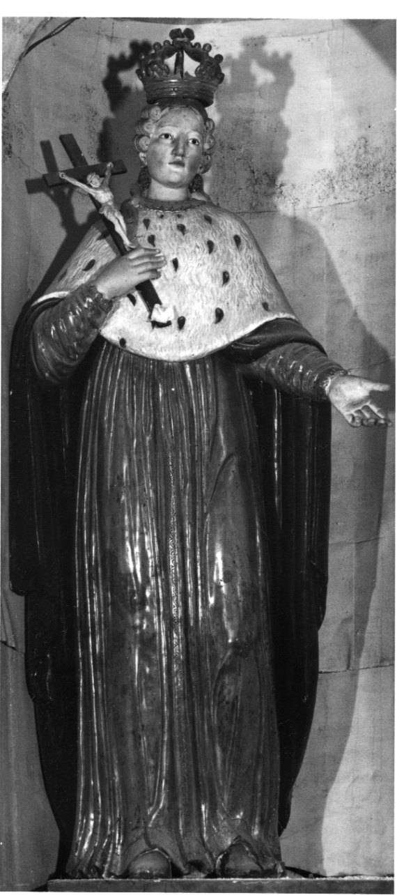 Santa Elisabetta d'Ungheria (statua, opera isolata) - ambito piemontese (secondo quarto sec. XIX)