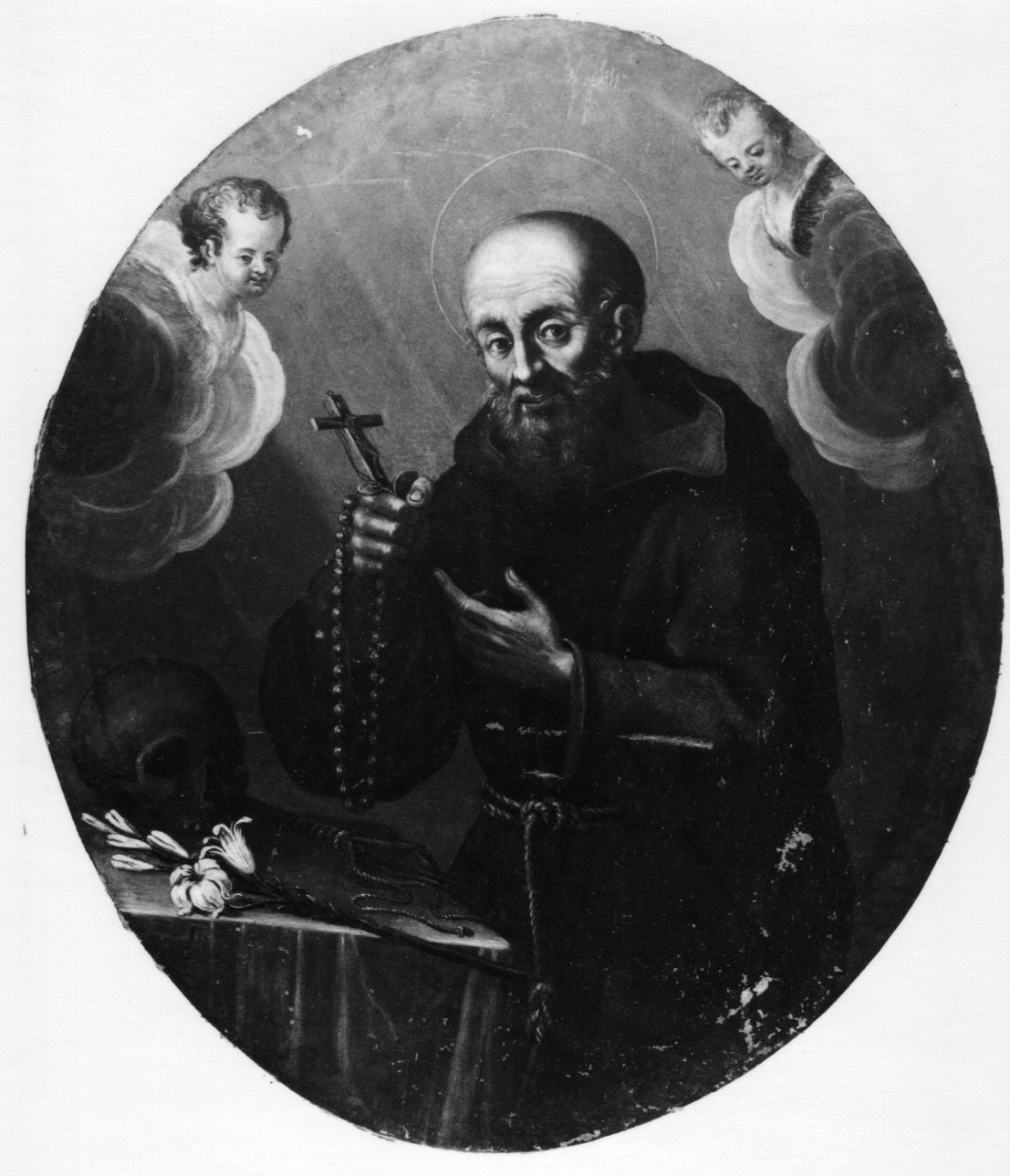 San Francesco di Paola (dipinto, opera isolata) di Botta Paolo Amedeo (bottega) (fine sec. XVIII)