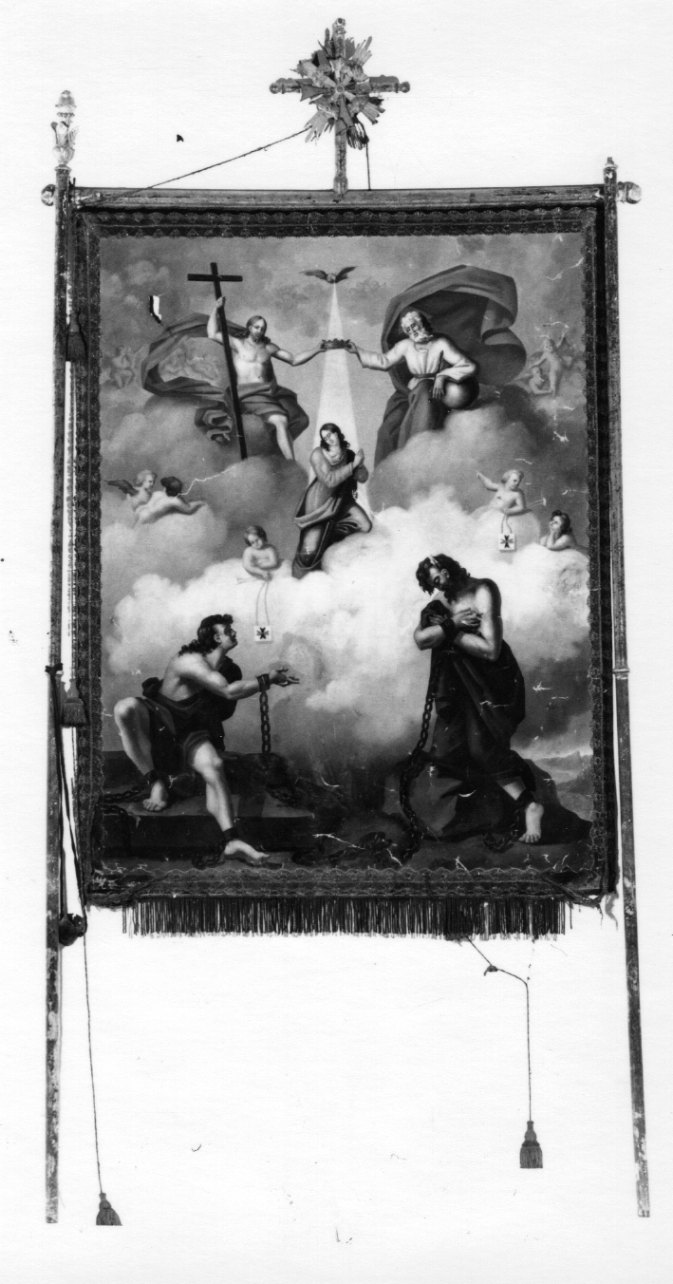 incoronazione di Maria Vergine (dipinto) di Ghilberto Andrea (secondo quarto, ultimo quarto sec. XVIII, sec. XIX)