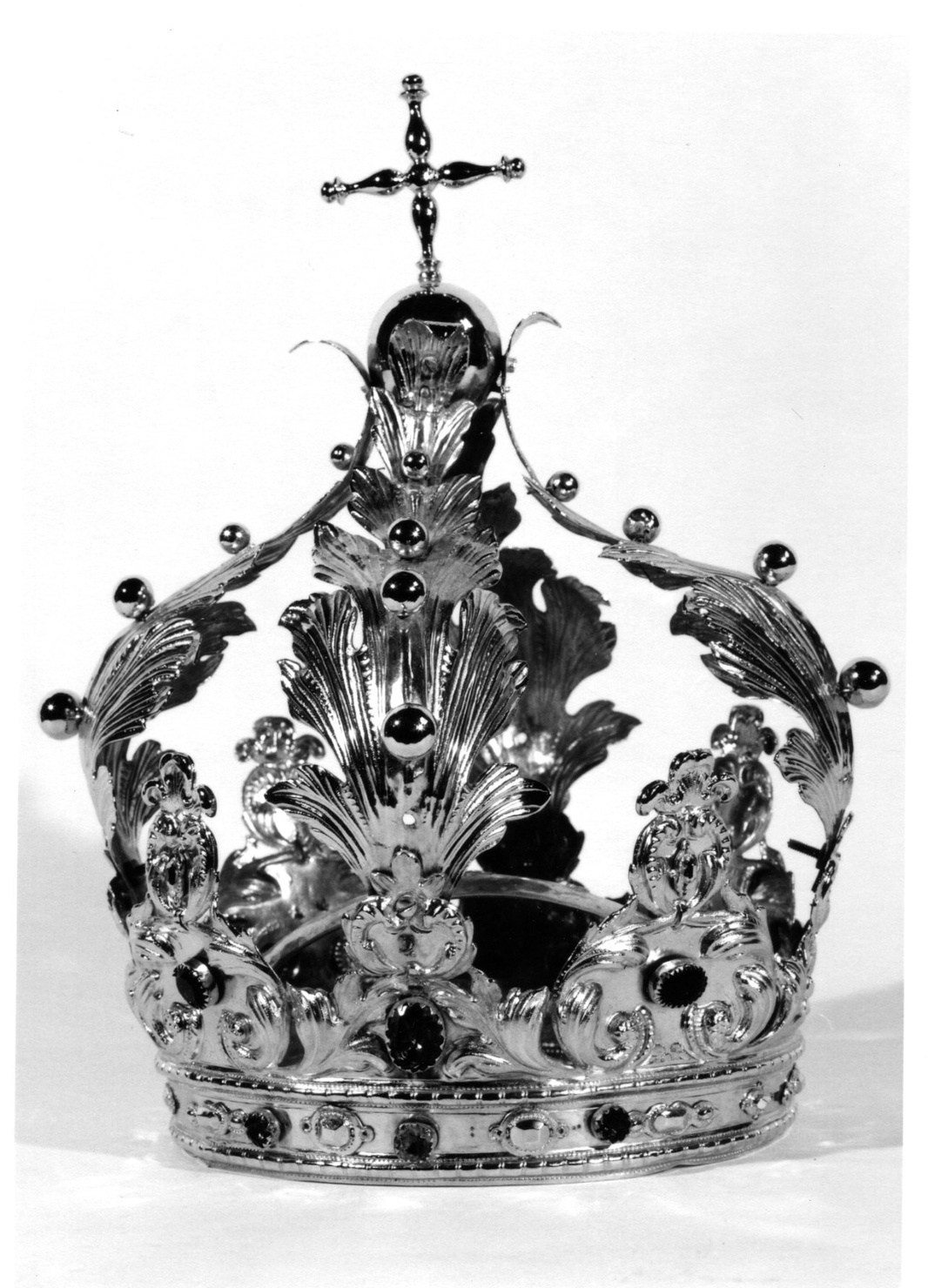 motivi decorativi (corona da statua) - bottega lombarda (seconda metà sec. XIX)