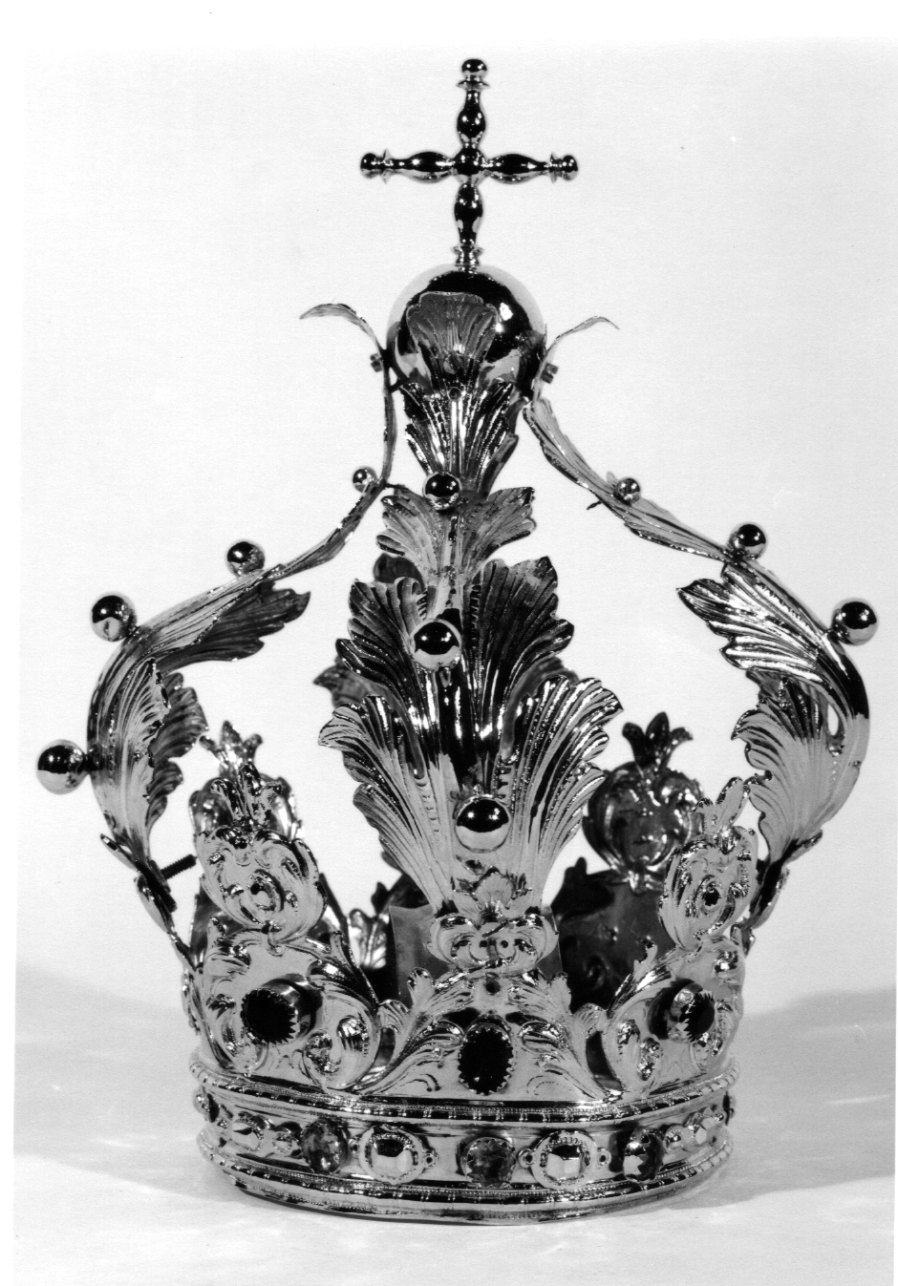 corona da statua - bottega lombarda (seconda metà sec. XIX)