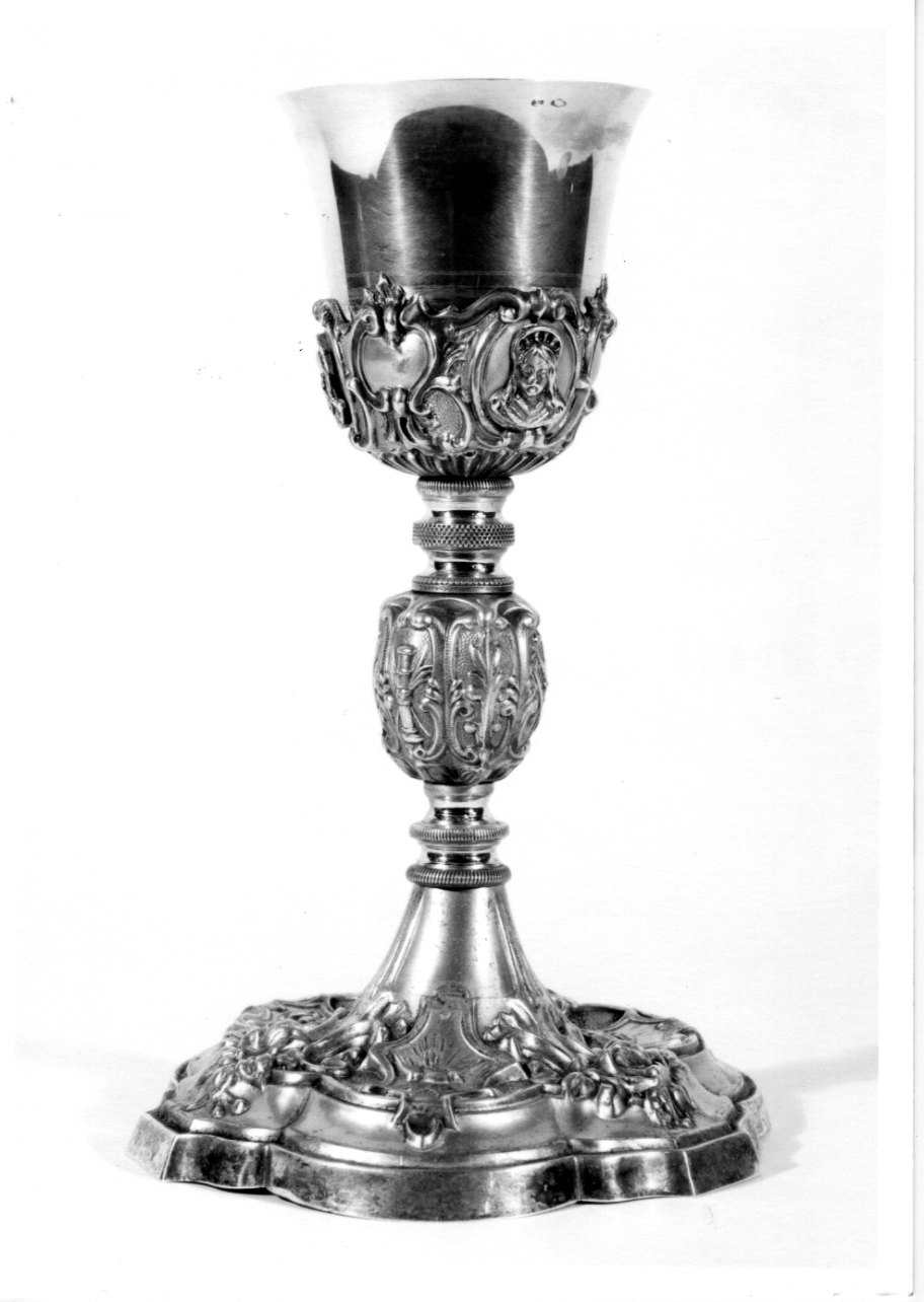 Santi (calice, opera isolata) - bottega milanese (prima metà sec. XX)