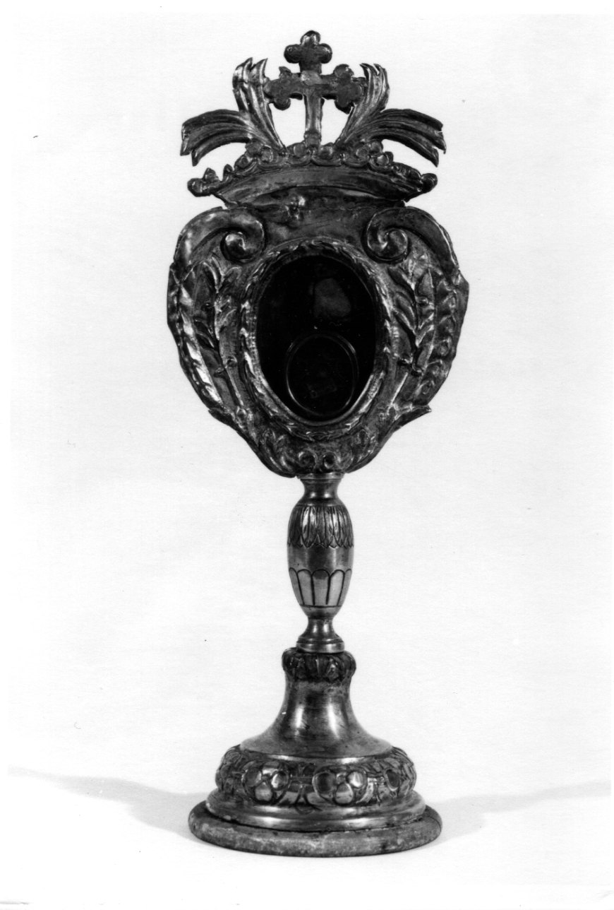 reliquiario - a ostensorio, serie - bottega lombarda (prima metà sec. XIX)