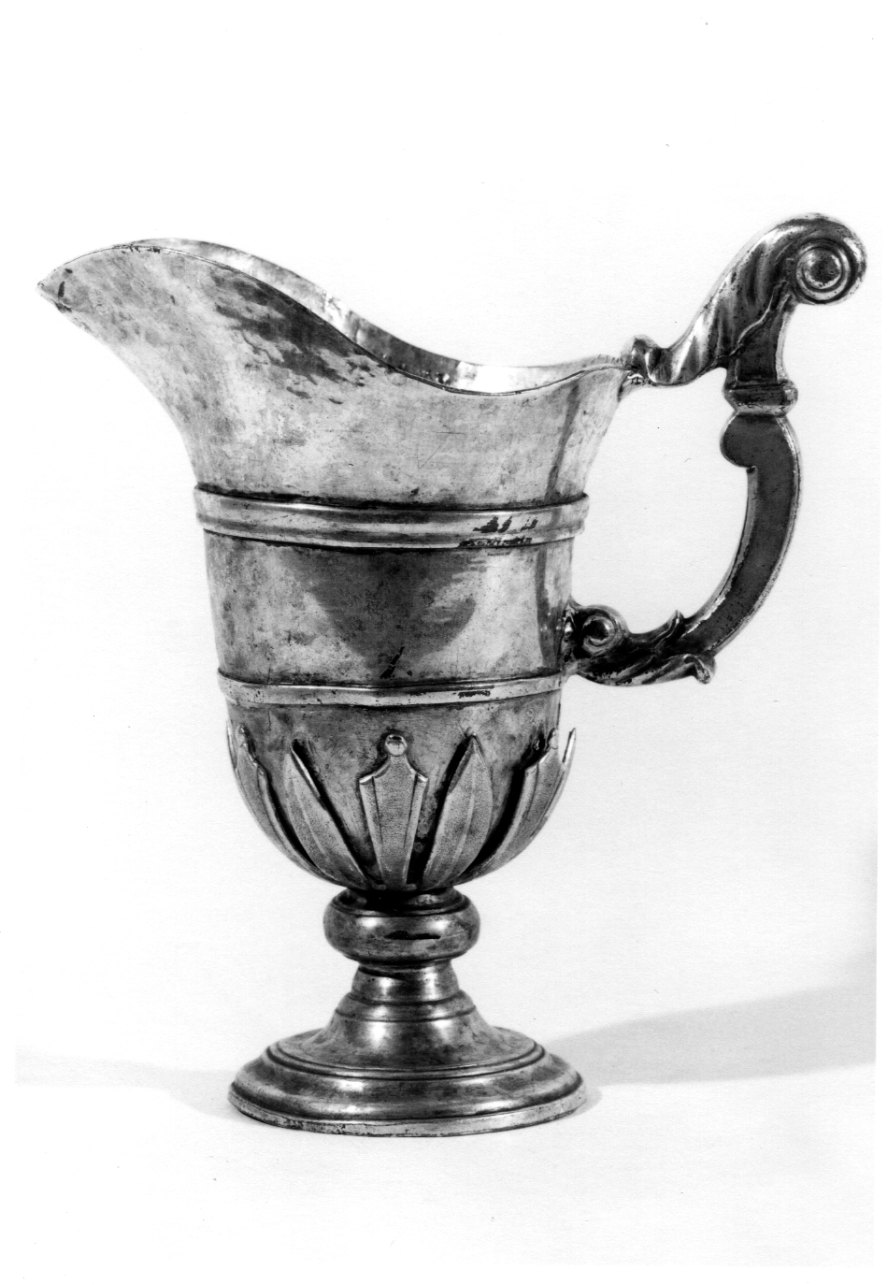 brocca, opera isolata - bottega lombarda (seconda metà sec. XVIII)