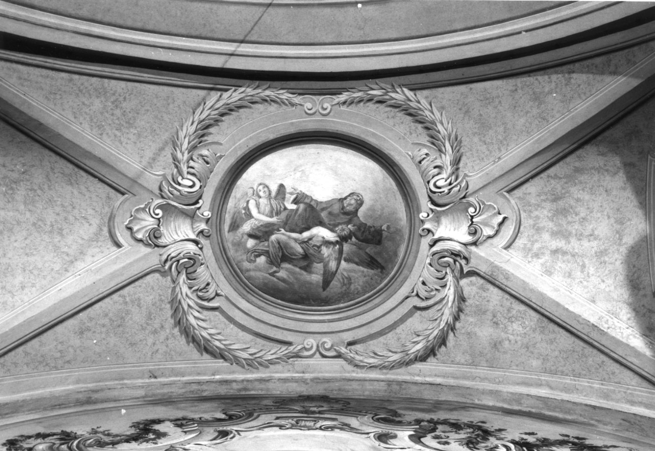 gloria di San Francesco di Paola (dipinto, opera isolata) - ambito novarese (primo quarto sec. XX)