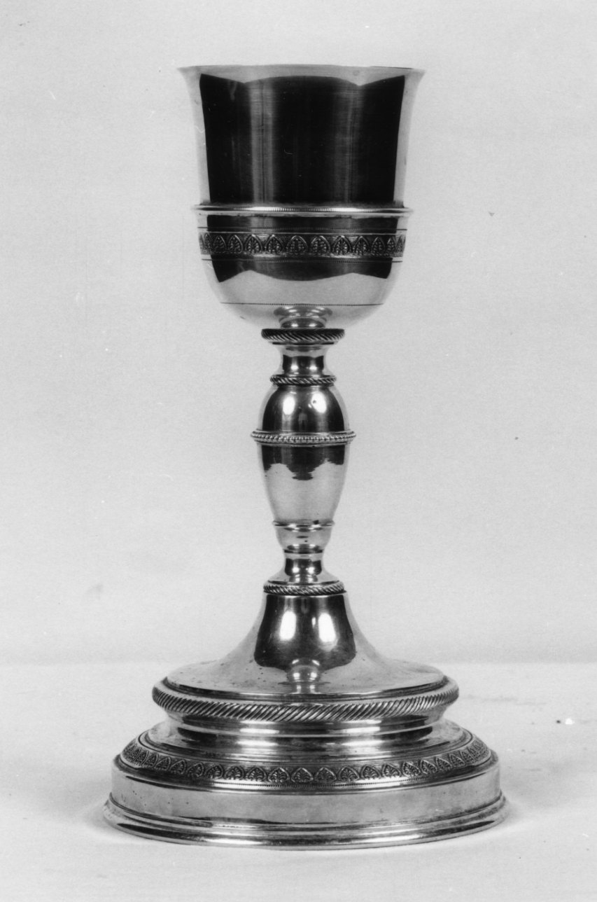 calice, opera isolata - bottega piemontese (prima metà sec. XIX)