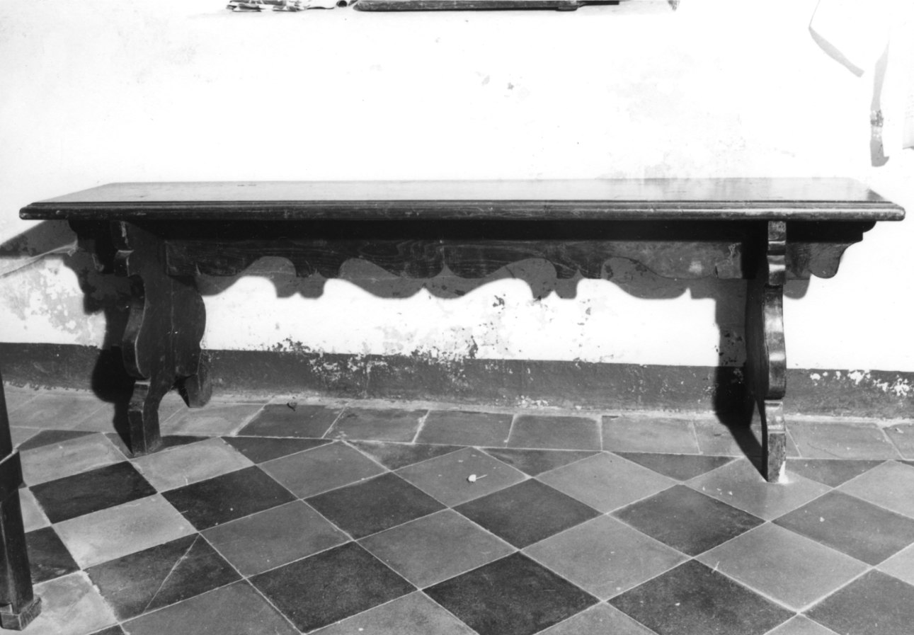 panca, opera isolata - produzione novarese (sec. XVIII)