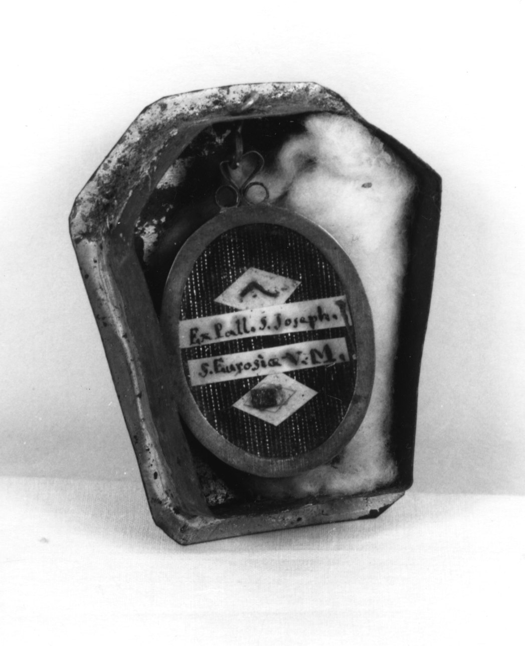 reliquiario, opera isolata - produzione novarese (sec. XIX)