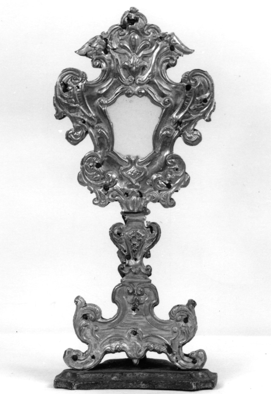 motivi decorativi a volute (reliquiario, opera isolata) - bottega milanese (metà sec. XVIII)