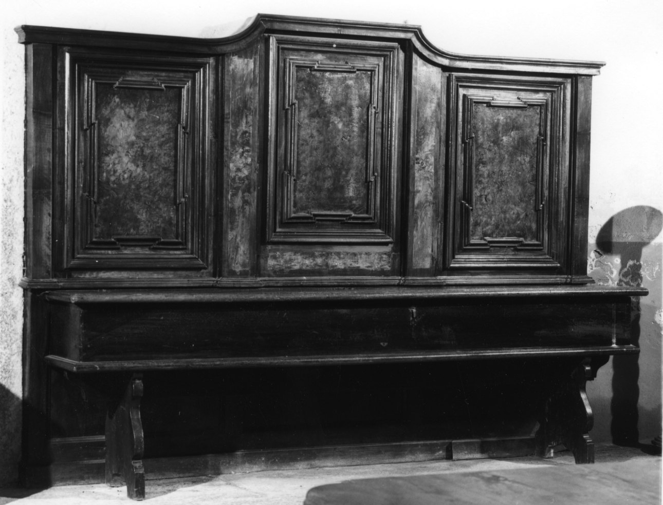 panca, serie - produzione novarese (sec. XIX)