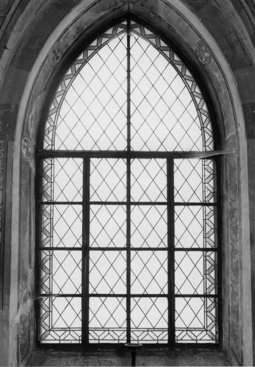 vetrata, serie - bottega piemontese (terzo quarto sec. XIX)