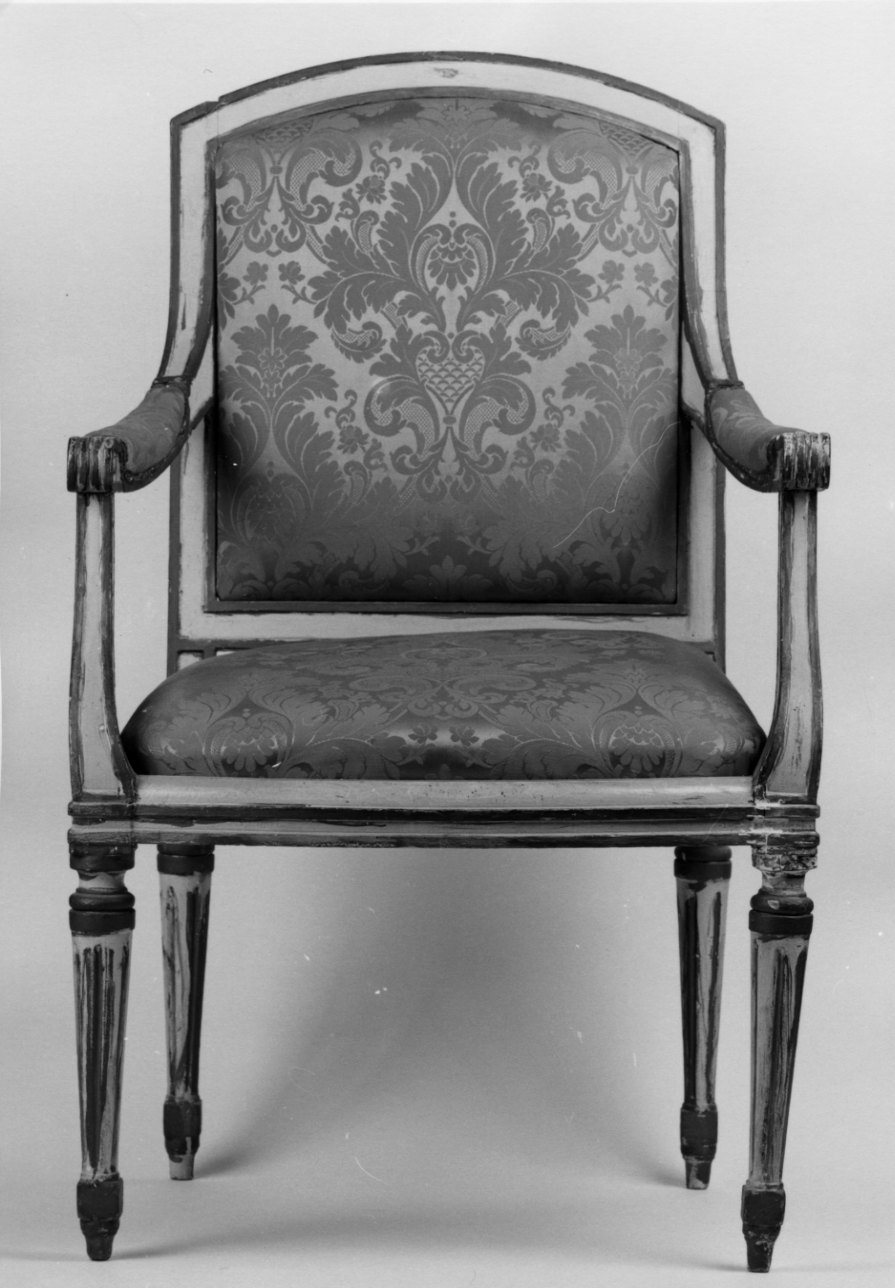 sedia, serie - bottega piemontese (seconda metà sec. XIX)