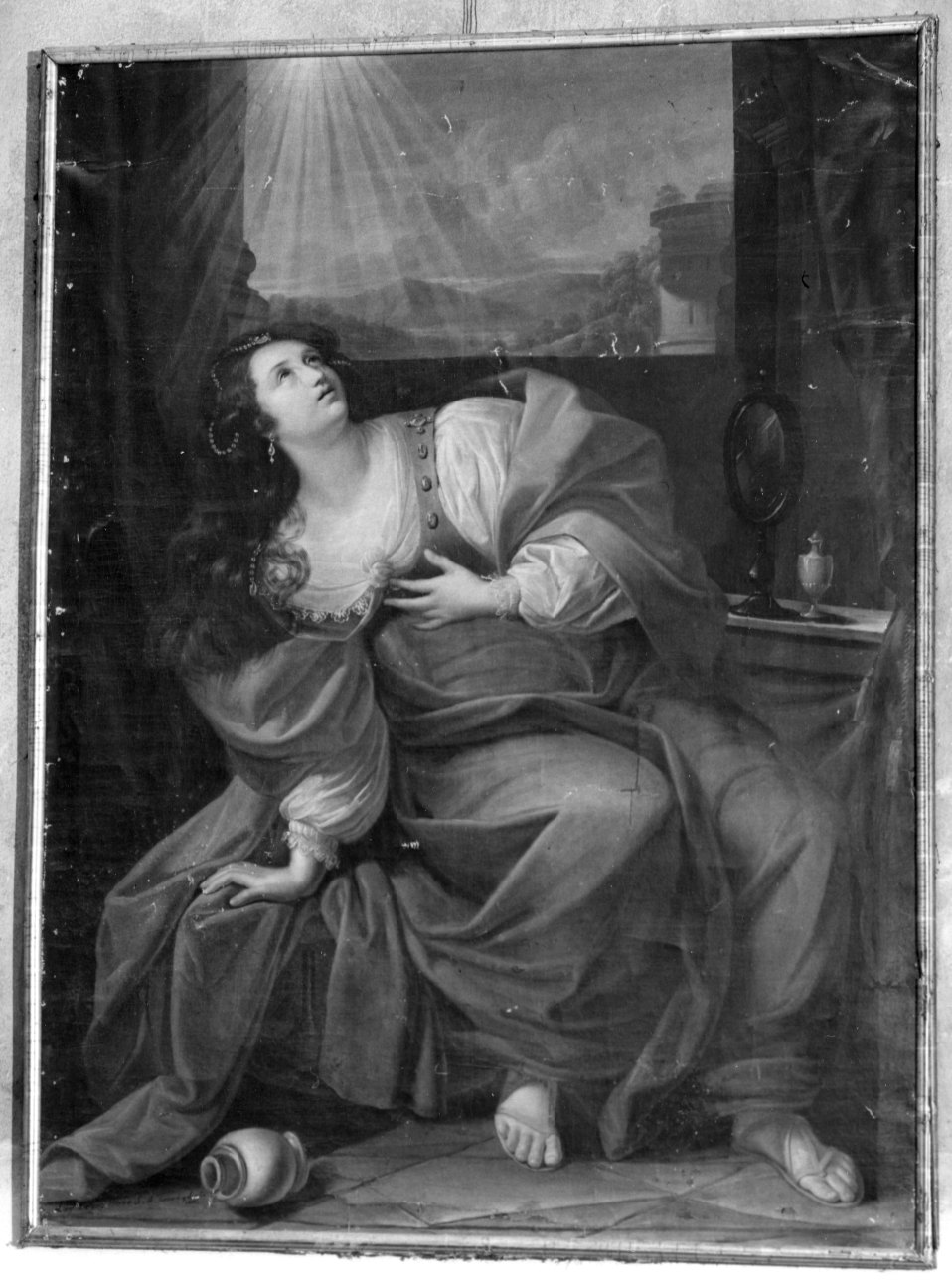 estasi di Santa Maria Maddalena (dipinto, opera isolata) di Bernero Luigi (primo quarto sec. XIX)