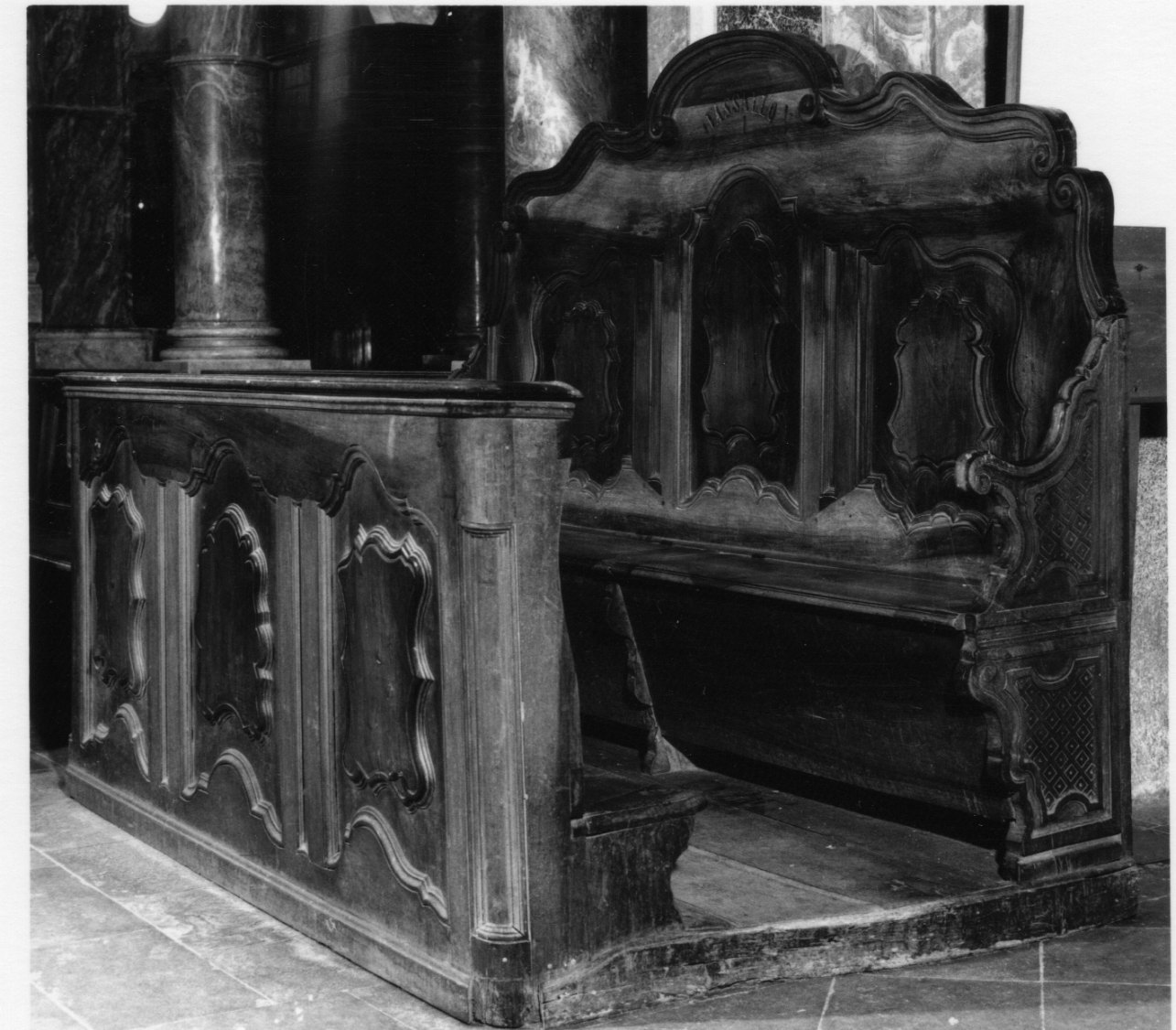 banco, serie - ambito piemontese (seconda metà sec. XVIII)