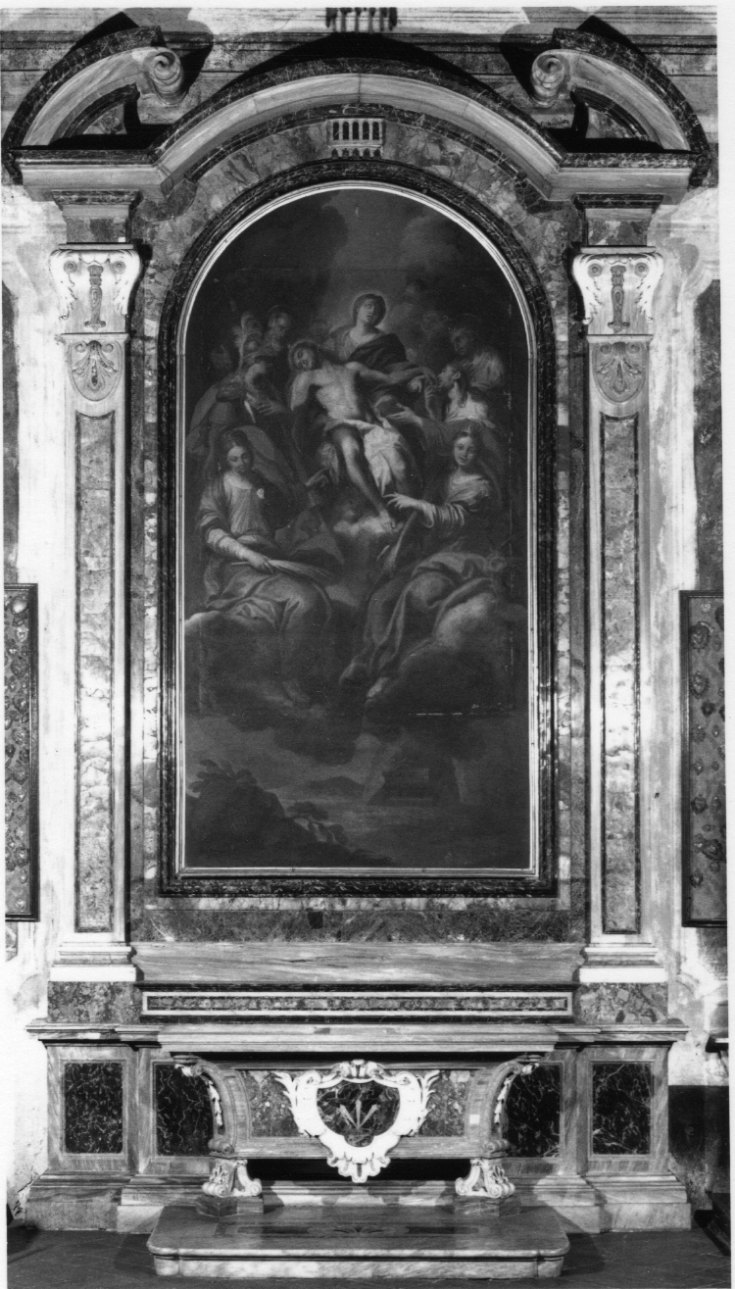 altare, opera isolata di Gallo Francesco (metà sec. XVIII)
