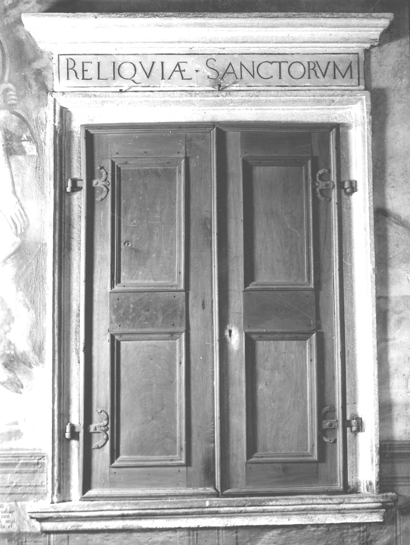 repositorio, opera isolata - bottega della Val Formazza (seconda metà sec. XVIII)