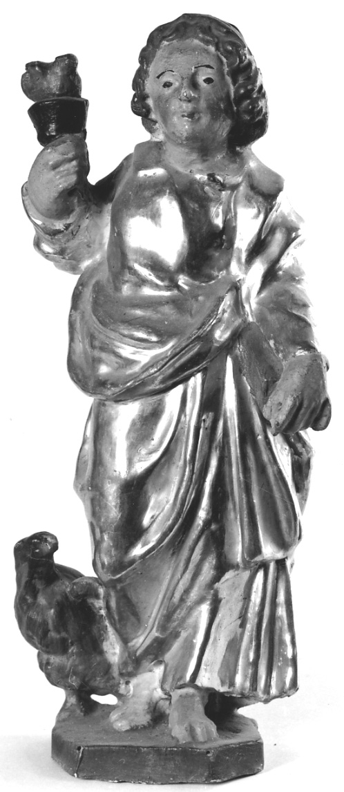 San Giovanni Evangelista (statua, opera isolata) - ambito tedesco (seconda metà sec. XVI)