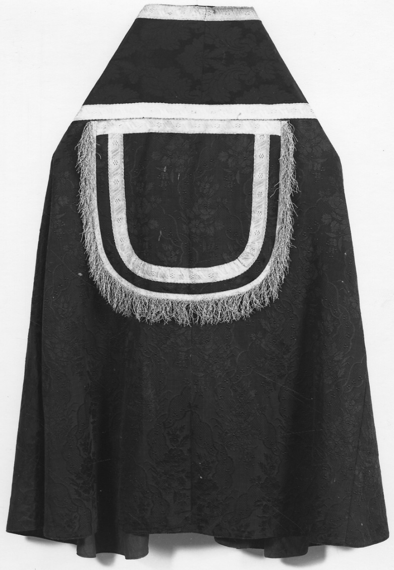 paramento liturgico, insieme - manifattura italiana (terzo quarto sec. XIX)