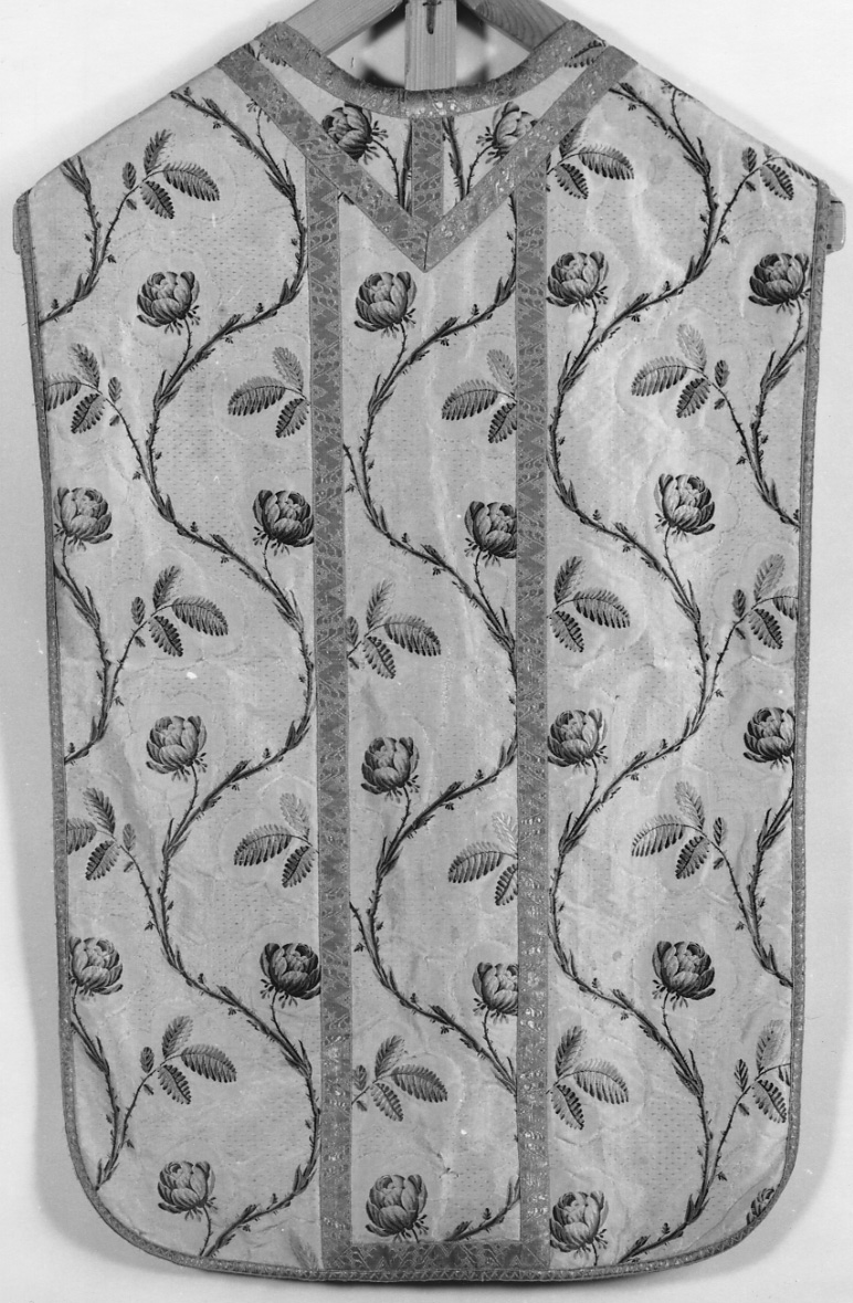 paramento liturgico, insieme - manifattura italiana (terzo quarto sec. XVIII)