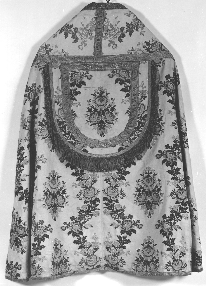 paramento liturgico, insieme - manifattura italiana (seconda metà sec. XIX)