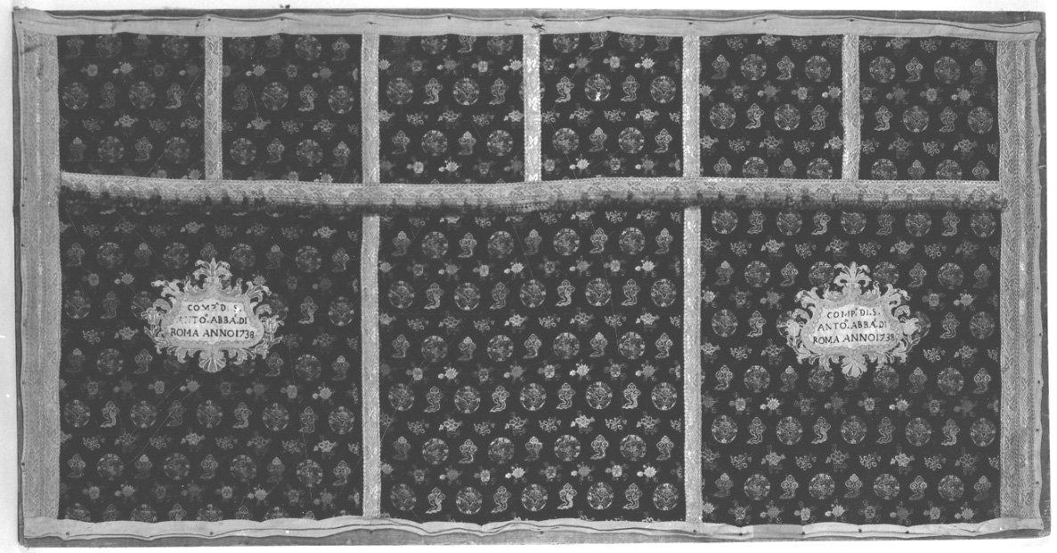 paliotto, opera isolata - manifattura orientale (secondo quarto sec. XVIII)