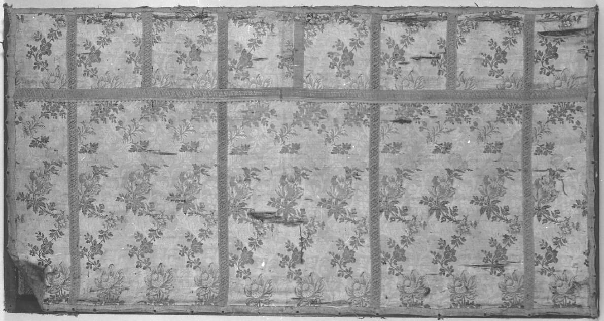 paliotto, opera isolata - manifattura italiana (terzo quarto sec. XVIII)