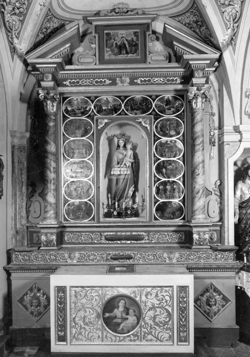 altare, opera isolata - ambito ossolano (seconda metà sec. XVII)
