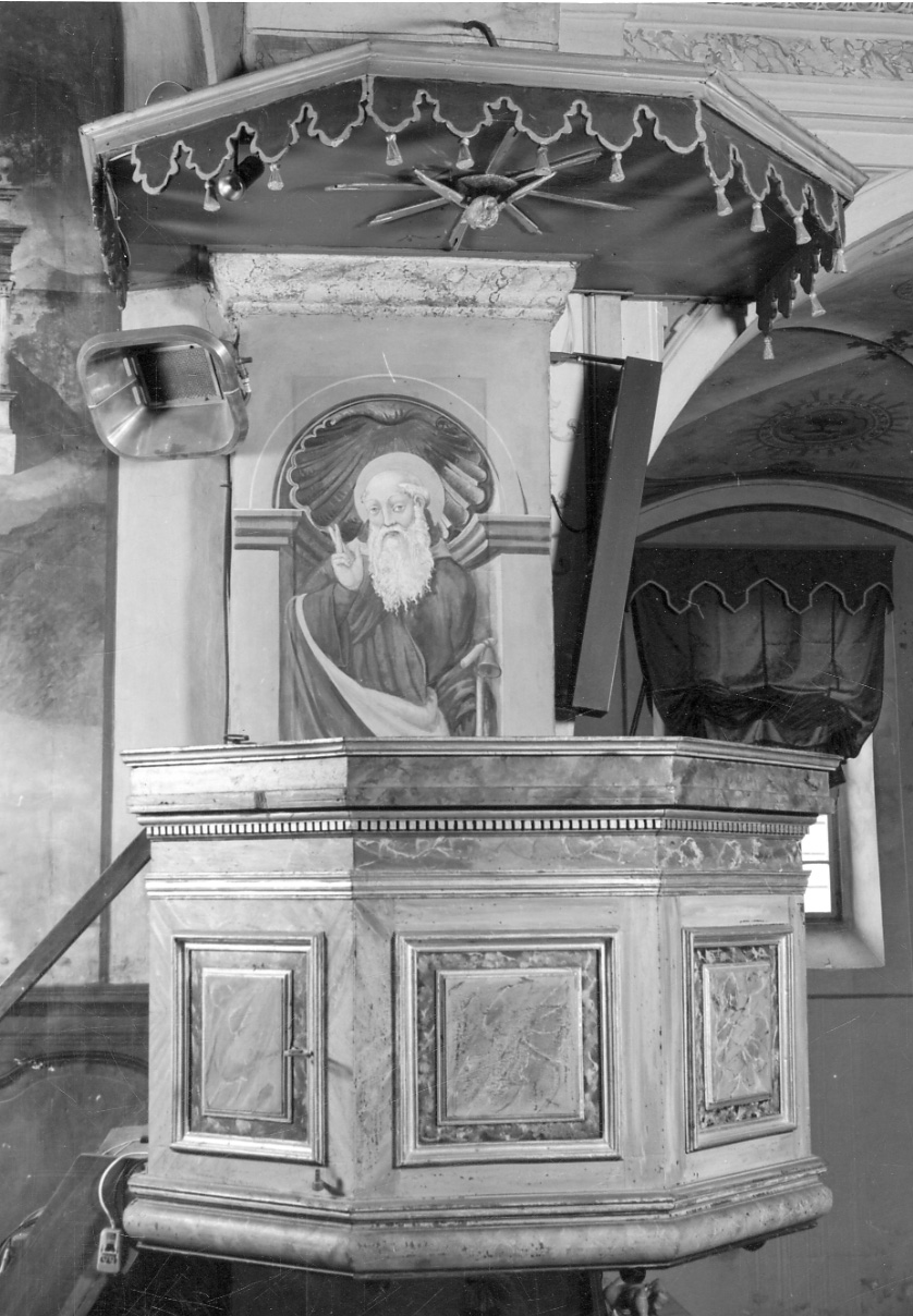 pulpito, opera isolata - ambito ossolano (sec. XVIII)
