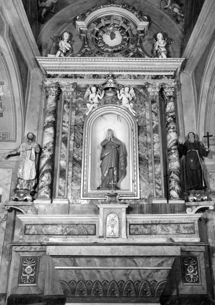 altare, opera isolata - ambito ossolano (seconda metà sec. XVIII)