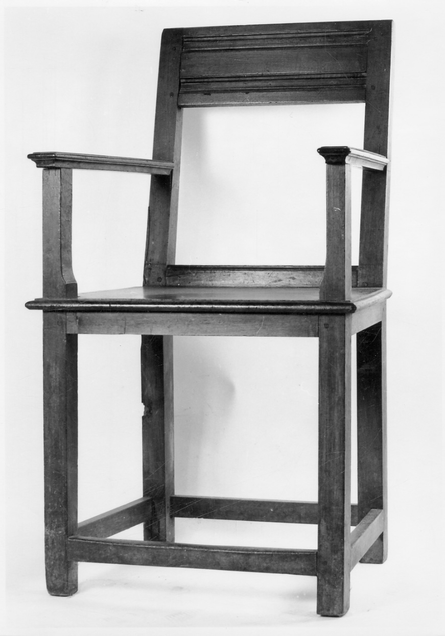 seggiolone, opera isolata - ambito ossolano (prima metà sec. XIX)