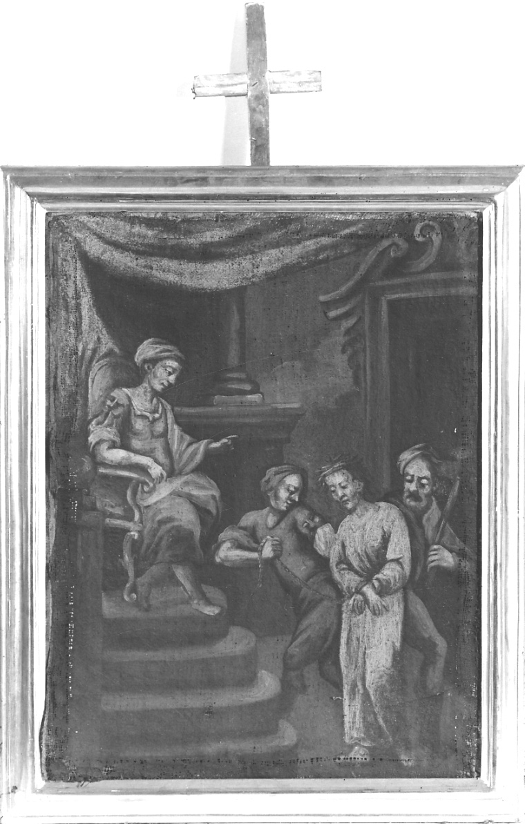 stazioni della via crucis (dipinto, serie) - ambito ossolano (terzo quarto sec. XVIII)