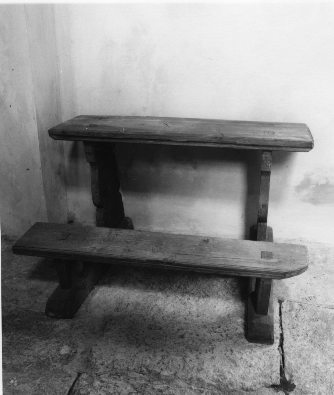 panca, opera isolata - bottega della Val Formazza (seconda metà sec. XIX)