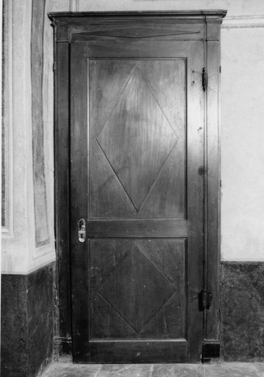 porta, opera isolata - bottega della Valle di Susa (sec. XVIII)