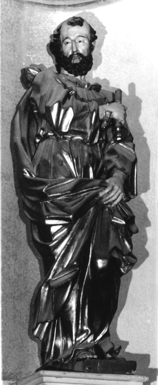 San Pietro (statua, opera isolata) di Fodéré Etienne (inizio sec. XVIII)