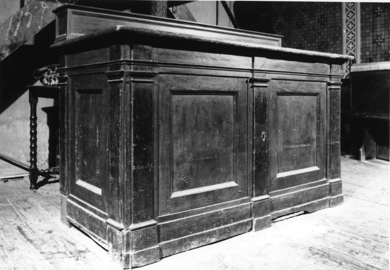 mobile, opera isolata - bottega della Valle di Susa (fine sec. XVIII)