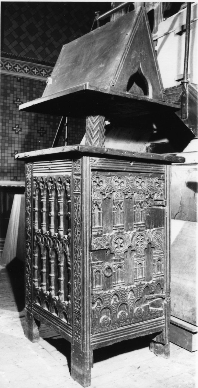 motivi decorativi vegetali e animali (badalone) - bottega piemontese (prima metà sec. XIV)