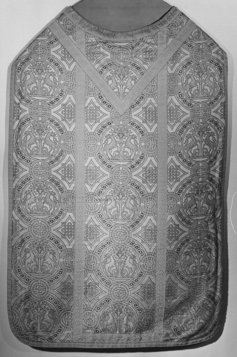 paramento liturgico, insieme - manifattura italiana (primo quarto sec. XX)