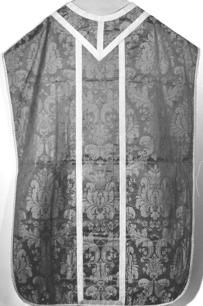 paramento liturgico, insieme - manifattura italiana (seconda metà sec. XVII)