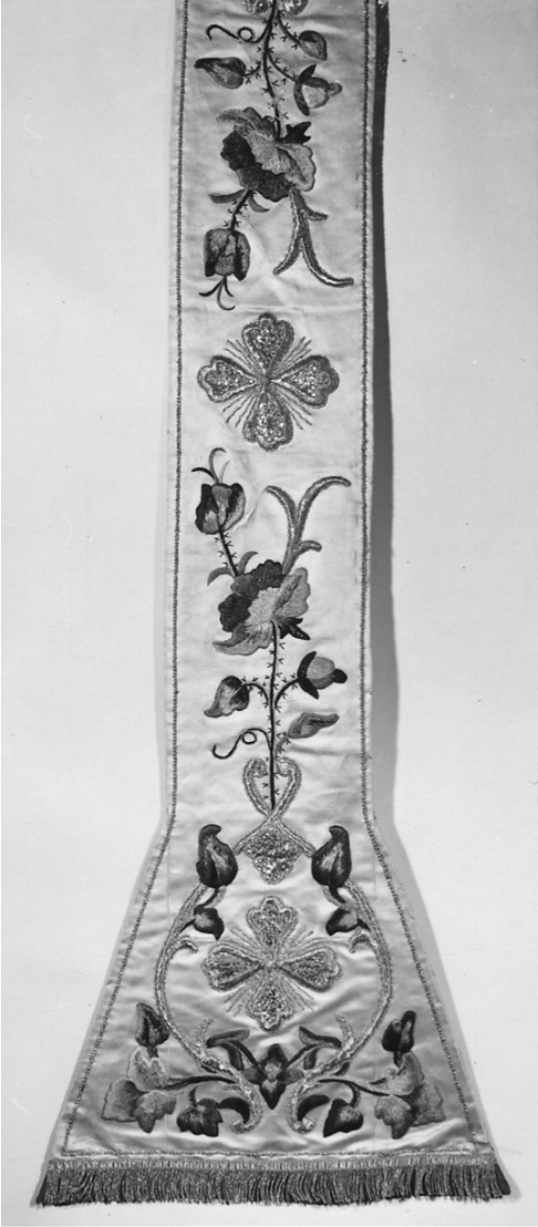 paramento liturgico, insieme - manifattura italiana (seconda metà sec. XIX)