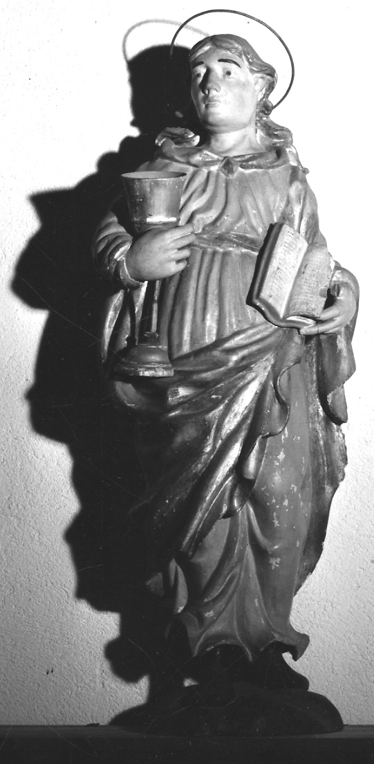 San Giovanni Evangelista (statua, serie) - ambito novarese (seconda metà sec. XVII)
