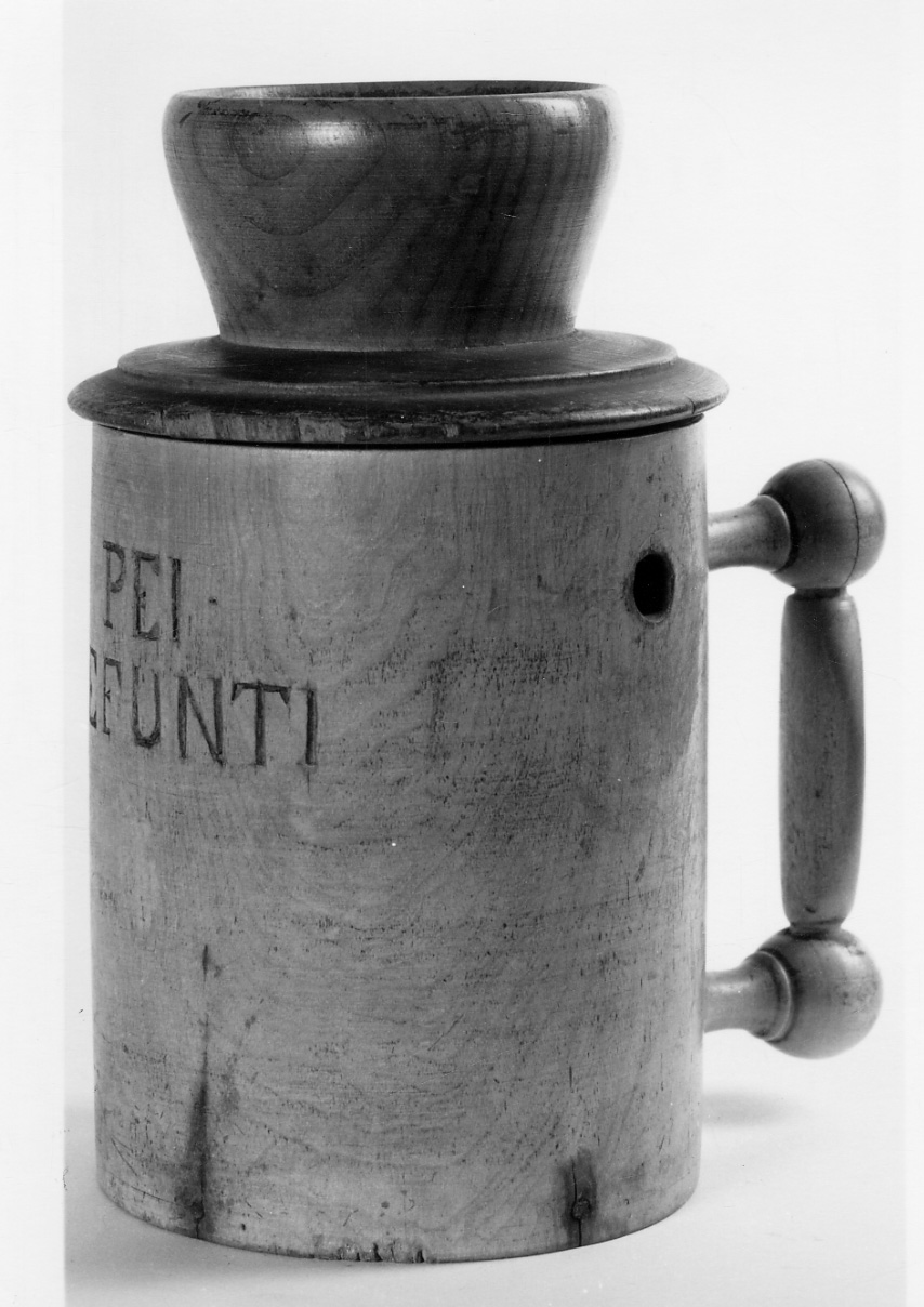 bussolotto per elemosine, opera isolata - ambito novarese (sec. XIX)