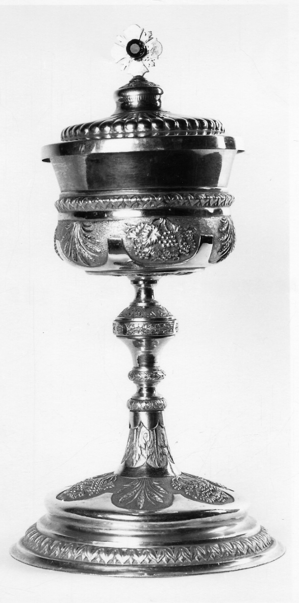 pisside, opera isolata - ambito tedesco (secondo quarto sec. XIX)