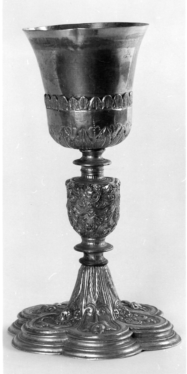calice, opera isolata - ambito milanese (fine/inizio secc. XVI/ XVII)