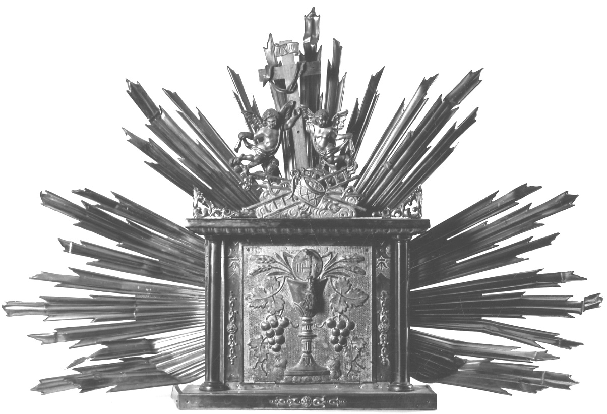 simboli eucaristici (tabernacolo, opera isolata) - ambito italiano (primo quarto sec. XIX)