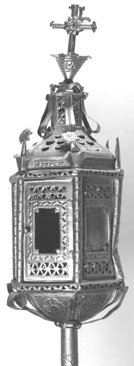 lanterna processionale, serie - ambito italiano (sec. XIX)